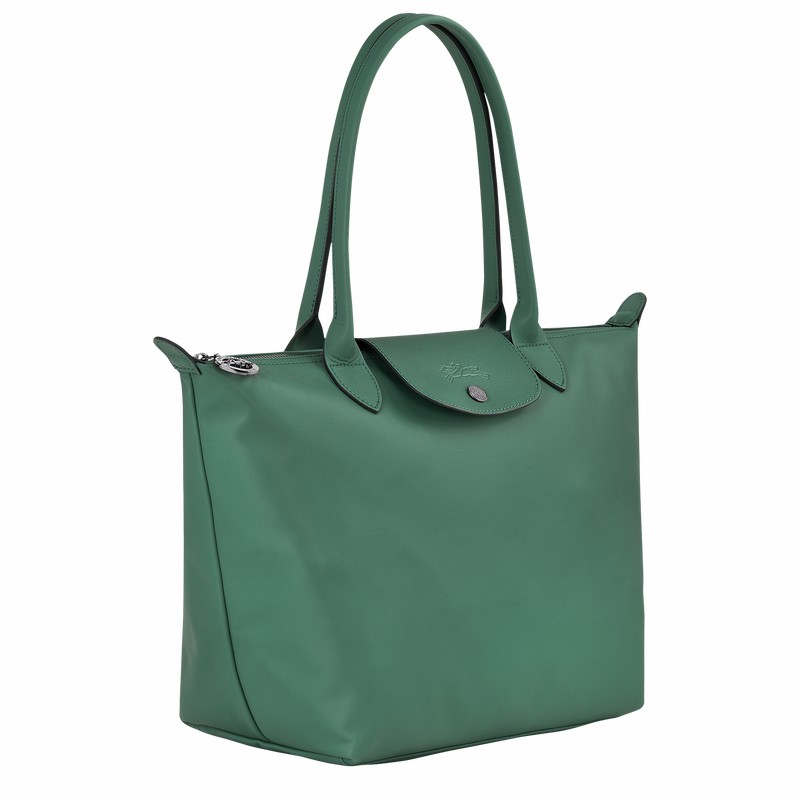 Longchamp Le Pliage Xtra M Tote Tassen Dames Olijfgroen Belgium | L2605987D90