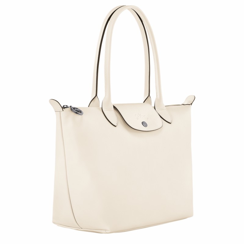 Longchamp Le Pliage Xtra M Tote Tassen Dames Wit Belgium | L2605987037