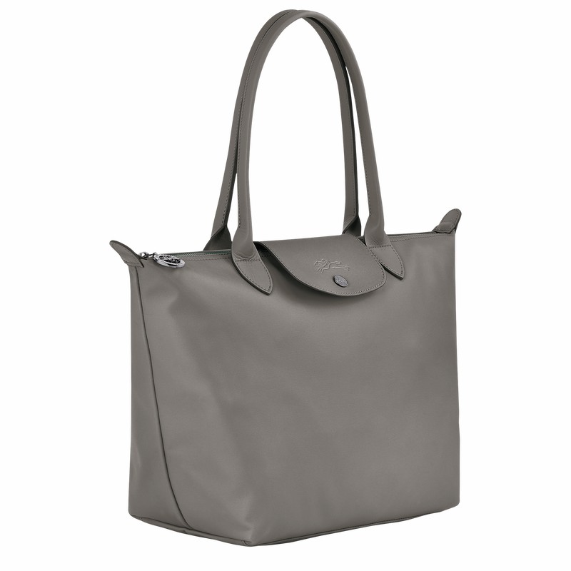 Longchamp Le Pliage Xtra M Tote Tassen Dames Grijs Belgium | L2605987P55