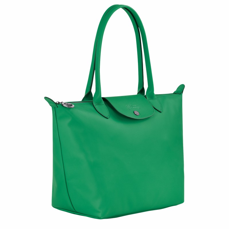 Longchamp Le Pliage Xtra M Tote Tassen Dames Groen Belgium | L2605987249