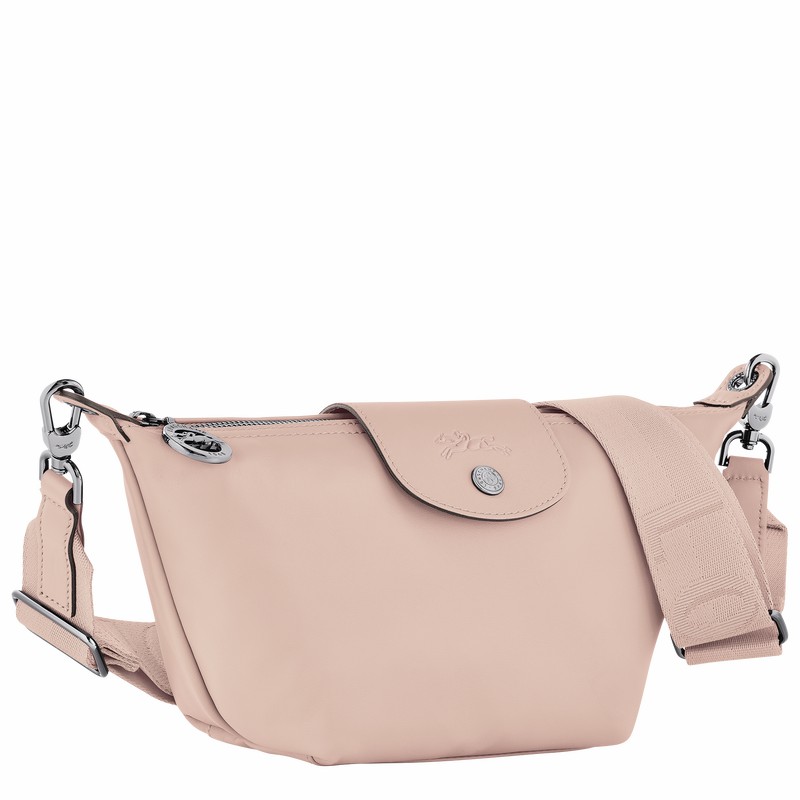 Longchamp Le Pliage Xtra XS Crossbodytassen Dames Beige Belgium | 10212987542