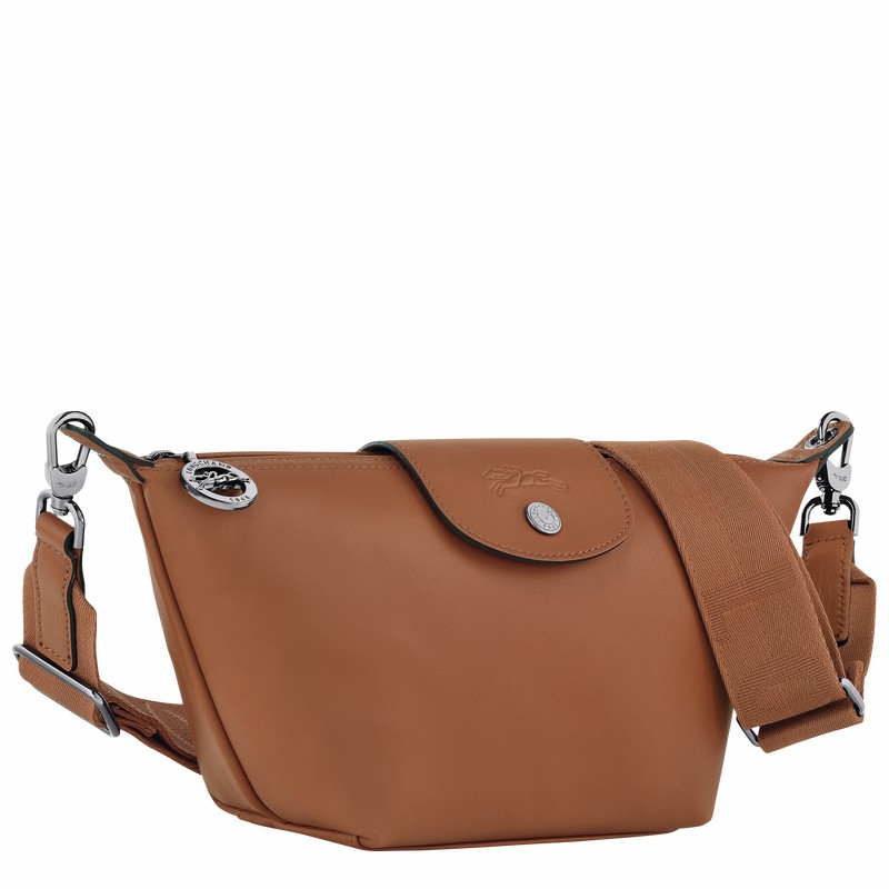 Longchamp Le Pliage Xtra XS Crossbodytassen Dames Bruin Belgium | 10212987504