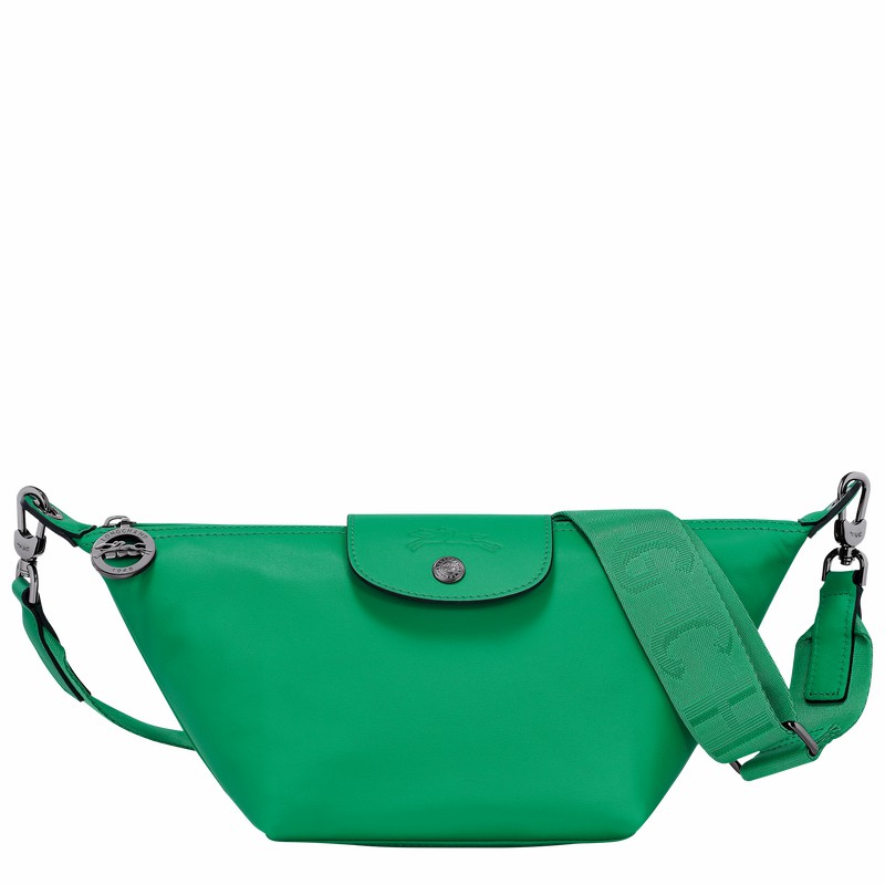 Longchamp Le Pliage Xtra XS Crossbodytassen Dames Groen Belgium | 10212987249