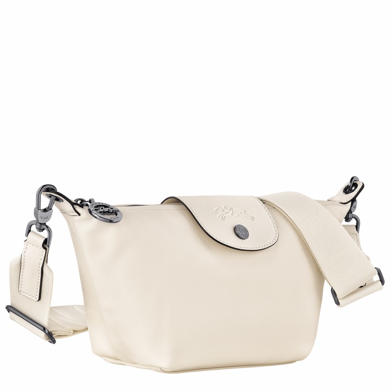 Longchamp Le Pliage Xtra XS Crossbodytassen Heren Wit Belgium | 10212987037-