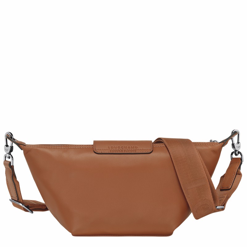 Longchamp Le Pliage Xtra XS Crossbodytassen Heren Bruin Belgium | 10212987504-