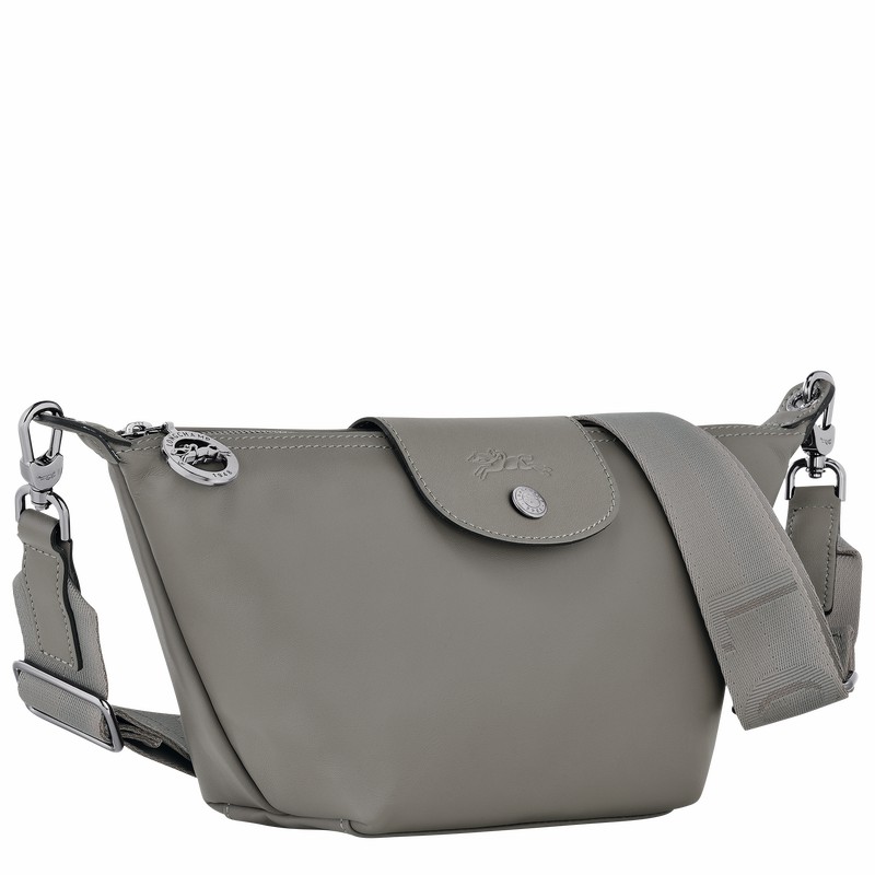 Longchamp Le Pliage Xtra XS Crossbodytassen Heren Grijs Belgium | 10212987P55-