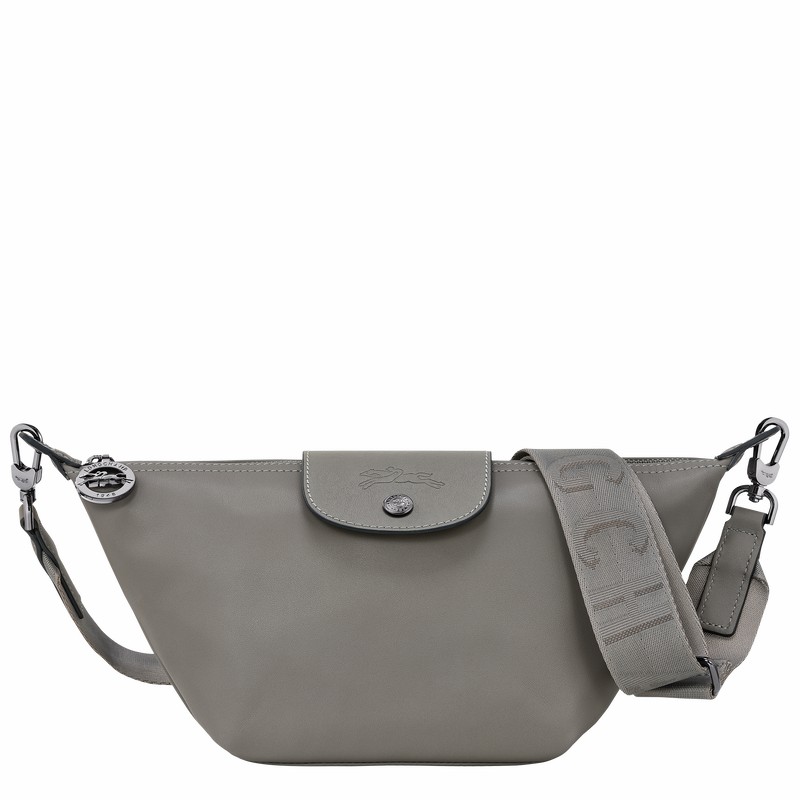 Longchamp Le Pliage Xtra XS Crossbodytassen Heren Grijs Belgium | 10212987P55-