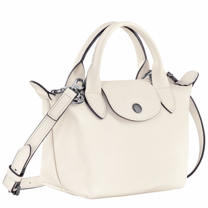 Longchamp Le Pliage Xtra XS Handtas Dames Wit Belgium | L1500987037