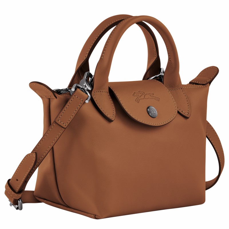 Longchamp Le Pliage Xtra XS Handtas Dames Bruin Belgium | L1500987504