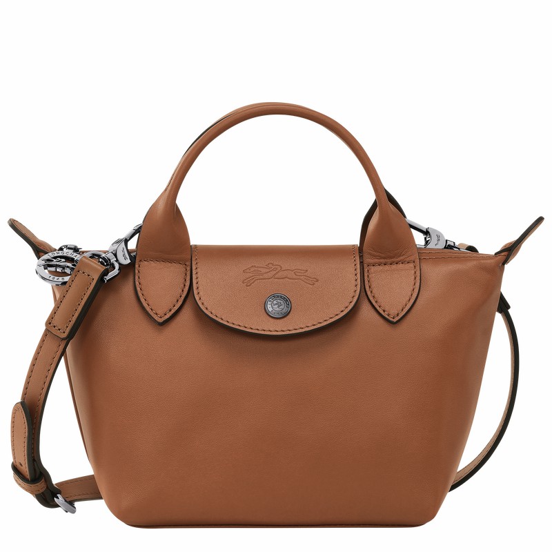 Longchamp Le Pliage Xtra XS Handtas Dames Bruin Belgium | L1500987504