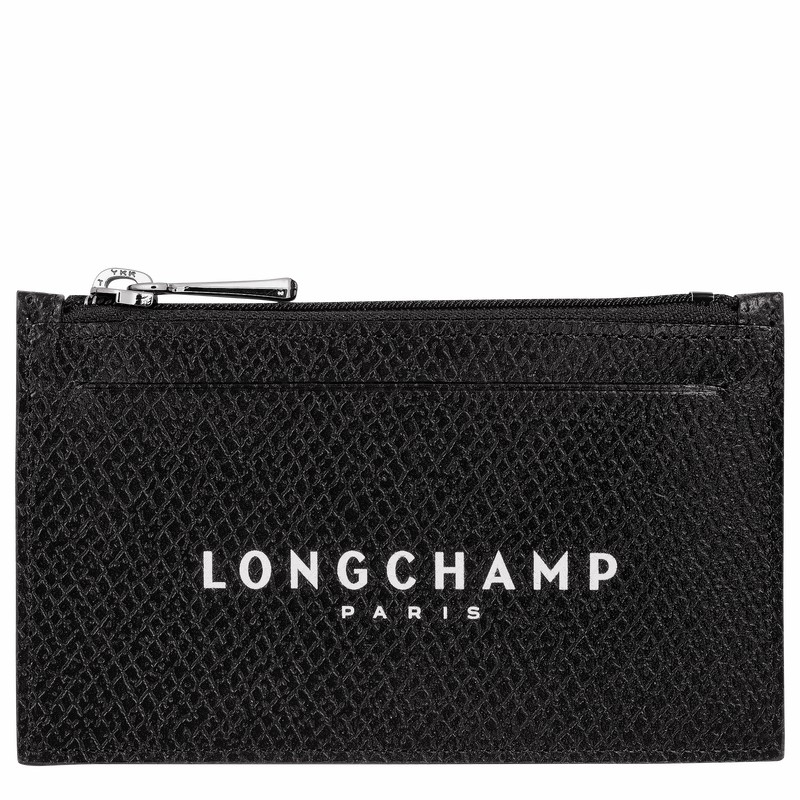 Longchamp Le Roseau Essential Portemonnee Heren Zwart Belgium | L3613H67001-