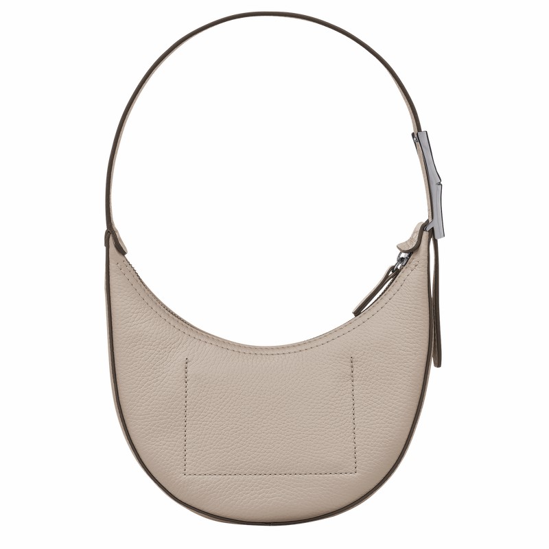 Longchamp Le Roseau Essential S Hobo Tas Dames Grijs Belgium | 10217968266