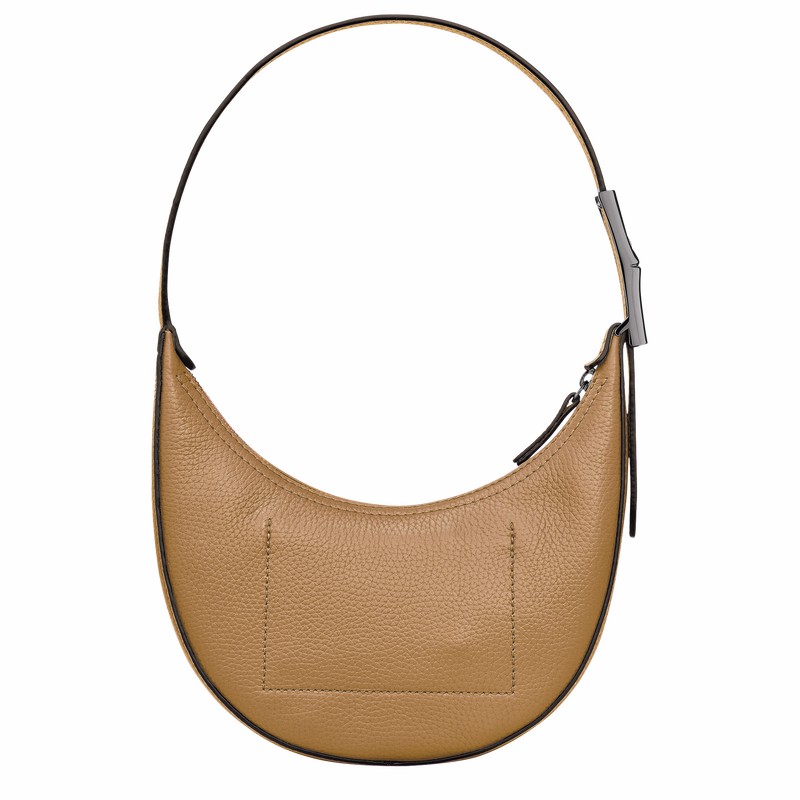 Longchamp Le Roseau Essential S Hobo Tas Dames Khaki Belgium | 10217968026