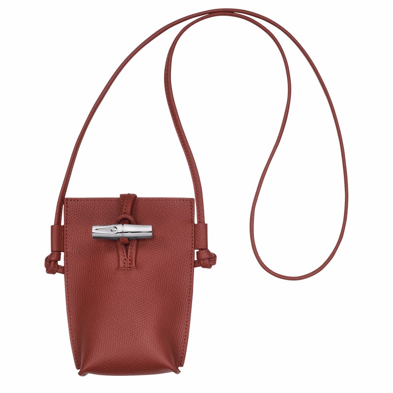 Longchamp Le Roseau Hoesje Dames Bruin Belgium | 34180HFP404