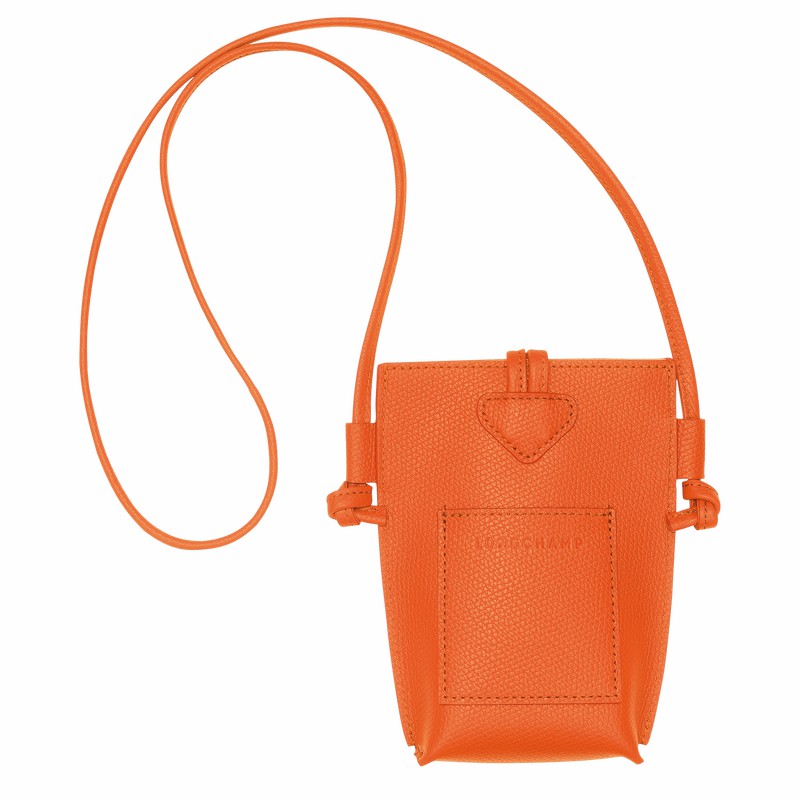 Longchamp Le Roseau Hoesje Dames Oranje Belgium | 34180HFP017