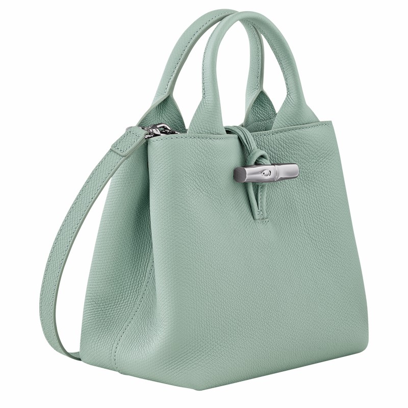 Longchamp Le Roseau S Handtas Dames Celadon Belgium | 10273HFP282