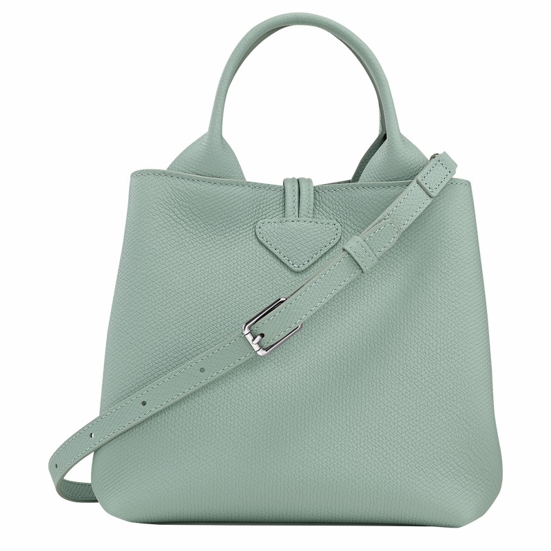 Longchamp Le Roseau S Handtas Dames Celadon Belgium | 10273HFP282