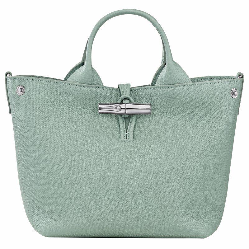 Longchamp Le Roseau S Handtas Dames Celadon Belgium | 10273HFP282