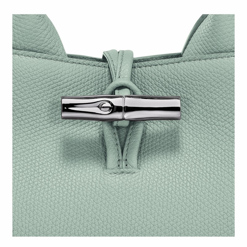 Longchamp Le Roseau S Handtas Dames Celadon Belgium | 10280HFP282