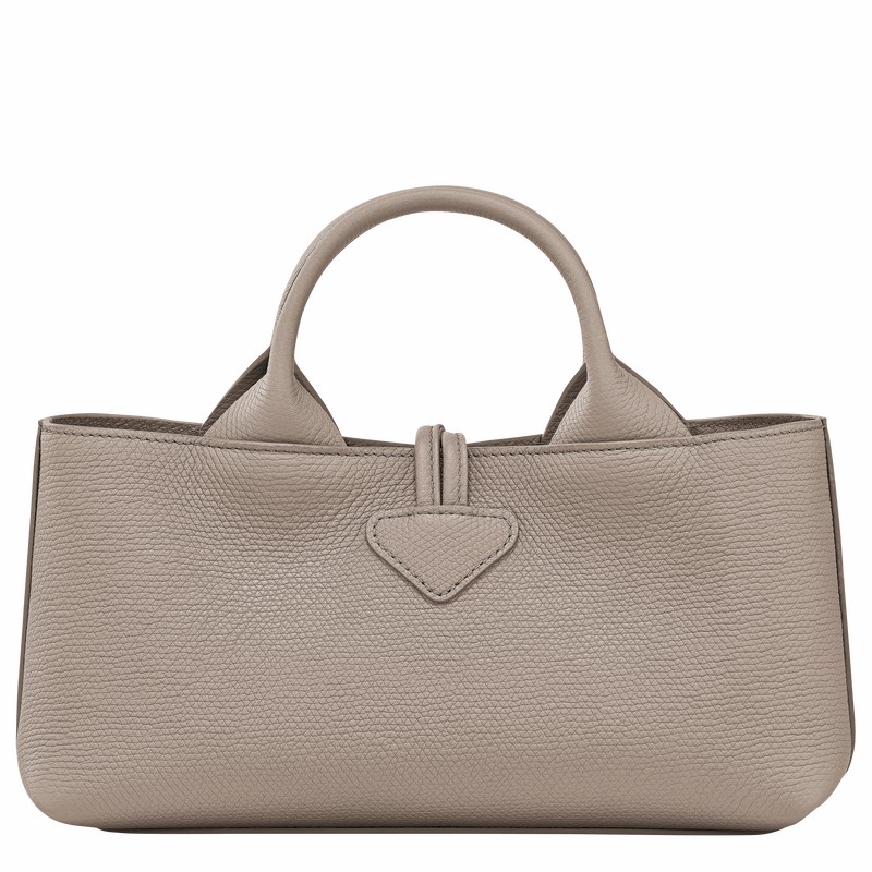 Longchamp Le Roseau S Handtas Dames Grijs Belgium | 10280HFP266