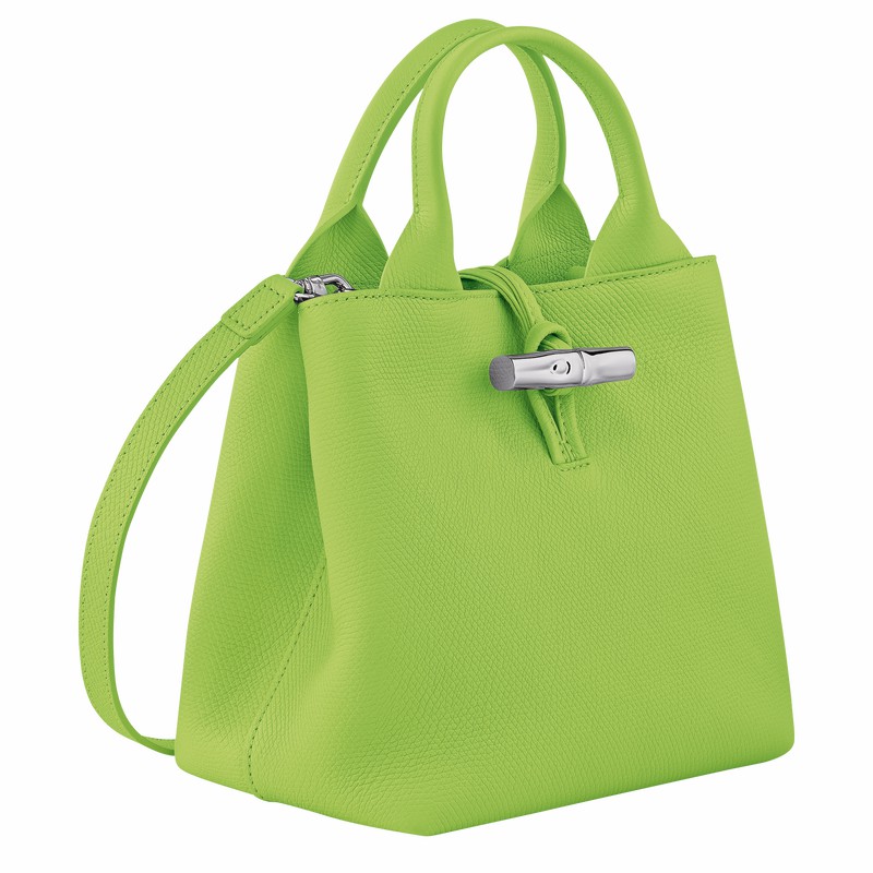 Longchamp Le Roseau S Handtas Dames Groen Belgium | 10273HFP355