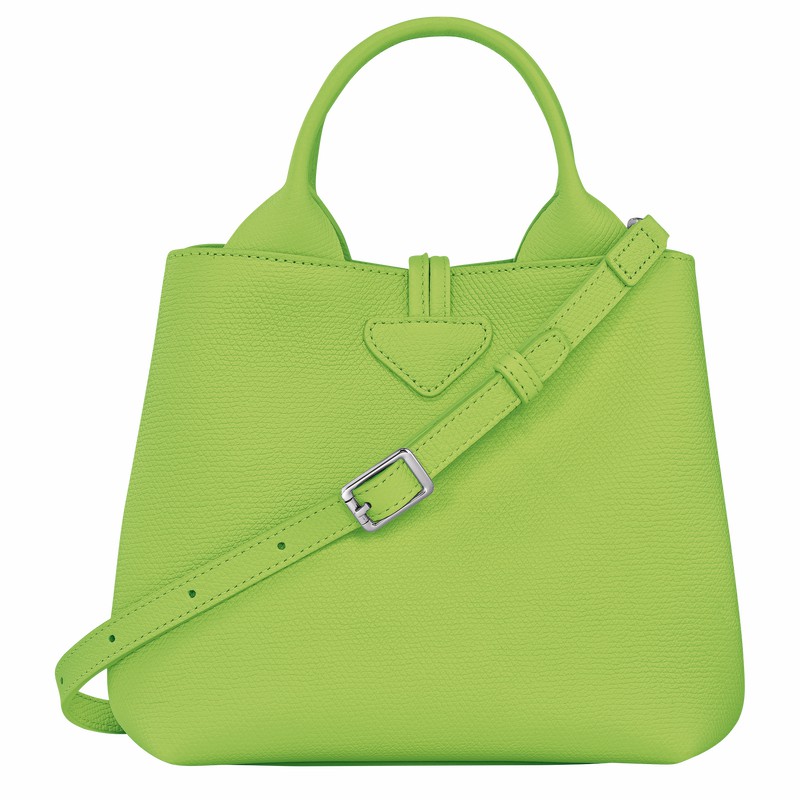 Longchamp Le Roseau S Handtas Dames Groen Belgium | 10273HFP355