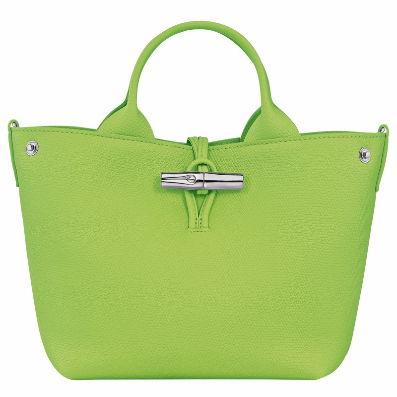 Longchamp Le Roseau S Handtas Dames Groen Belgium | 10273HFP355