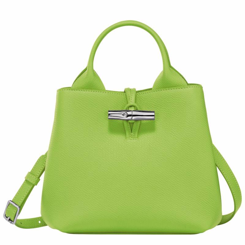 Longchamp Le Roseau S Handtas Dames Groen Belgium | 10273HFP355