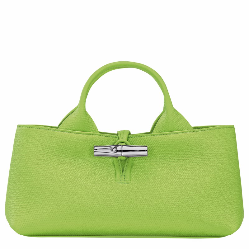 Longchamp Le Roseau S Handtas Dames Groen Belgium | 10280HFP355