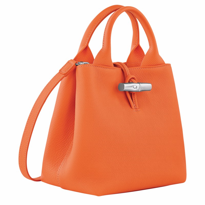 Longchamp Le Roseau S Handtas Dames Oranje Belgium | 10273HFP017