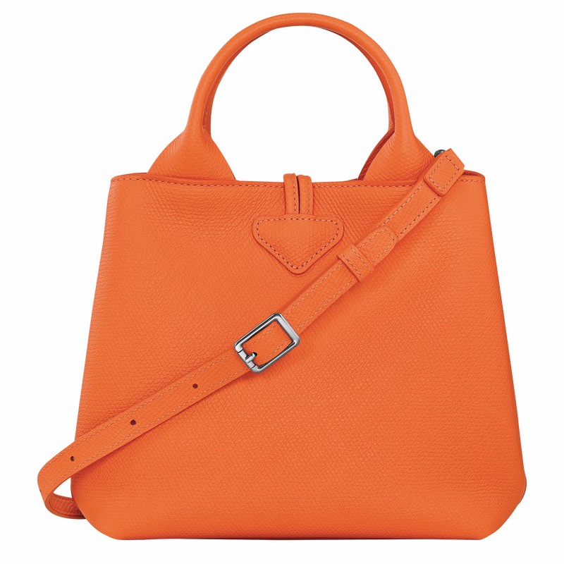 Longchamp Le Roseau S Handtas Dames Oranje Belgium | 10273HFP017