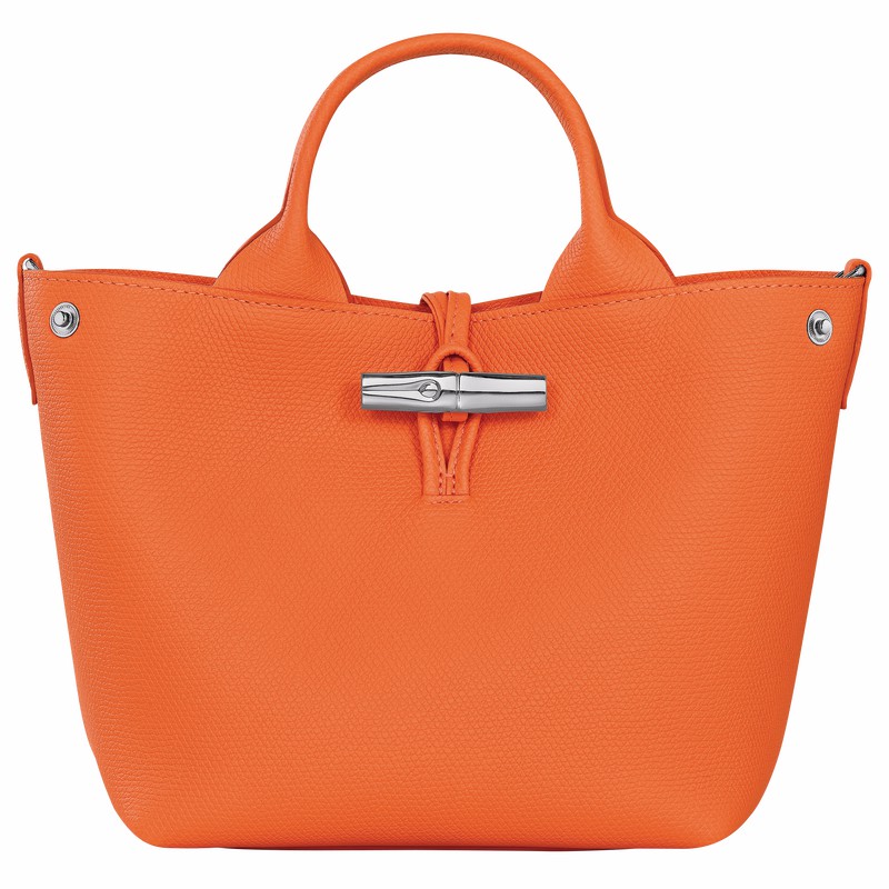 Longchamp Le Roseau S Handtas Dames Oranje Belgium | 10273HFP017