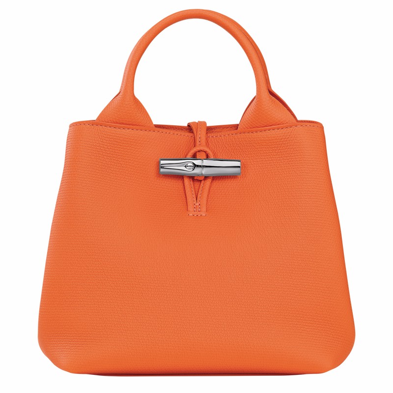 Longchamp Le Roseau S Handtas Dames Oranje Belgium | 10273HFP017