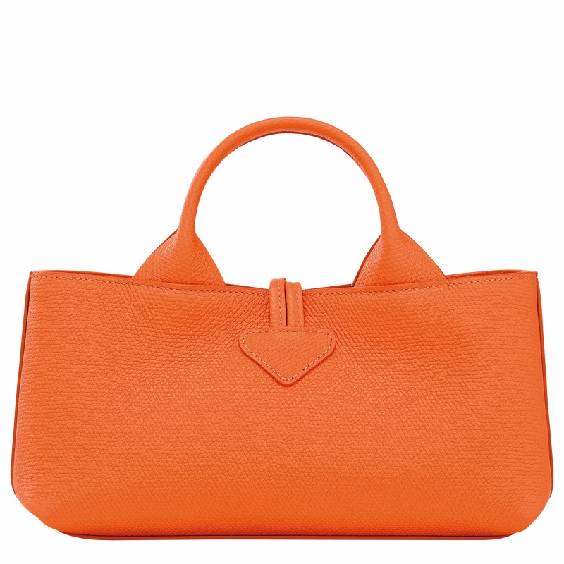 Longchamp Le Roseau S Handtas Dames Oranje Belgium | 10280HFP017