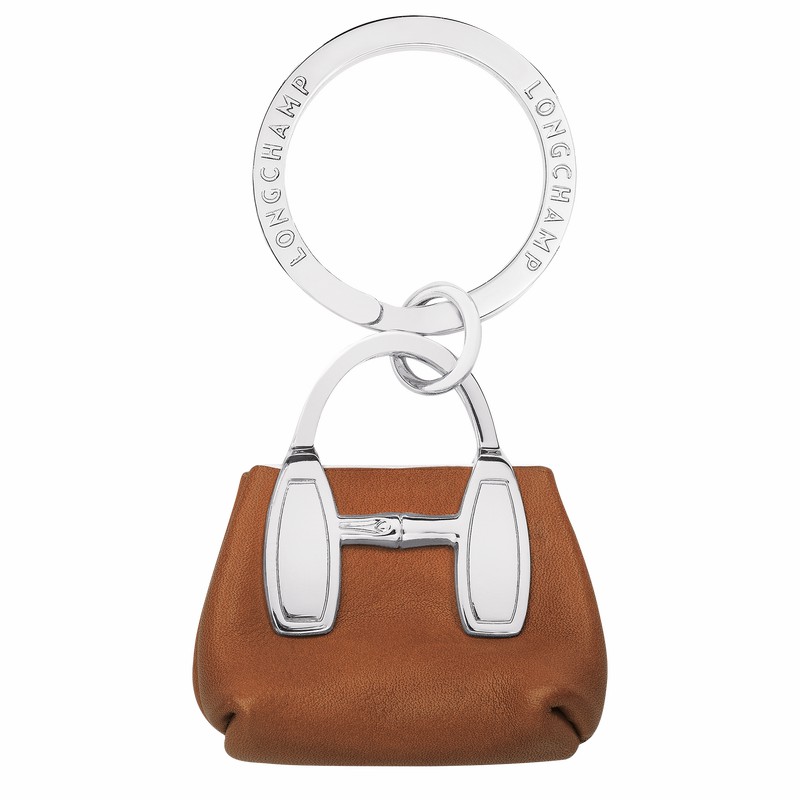 Longchamp Le Roseau Sleutelhangers Dames Bruin Belgium | 36074HQS504