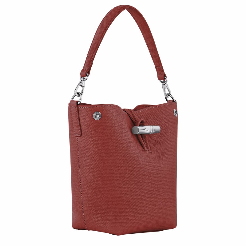 Longchamp Le Roseau XS Buckettas Dames Bruin Belgium | 10279HFP404