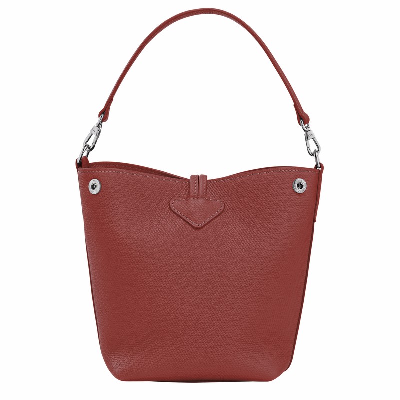 Longchamp Le Roseau XS Buckettas Dames Bruin Belgium | 10279HFP404