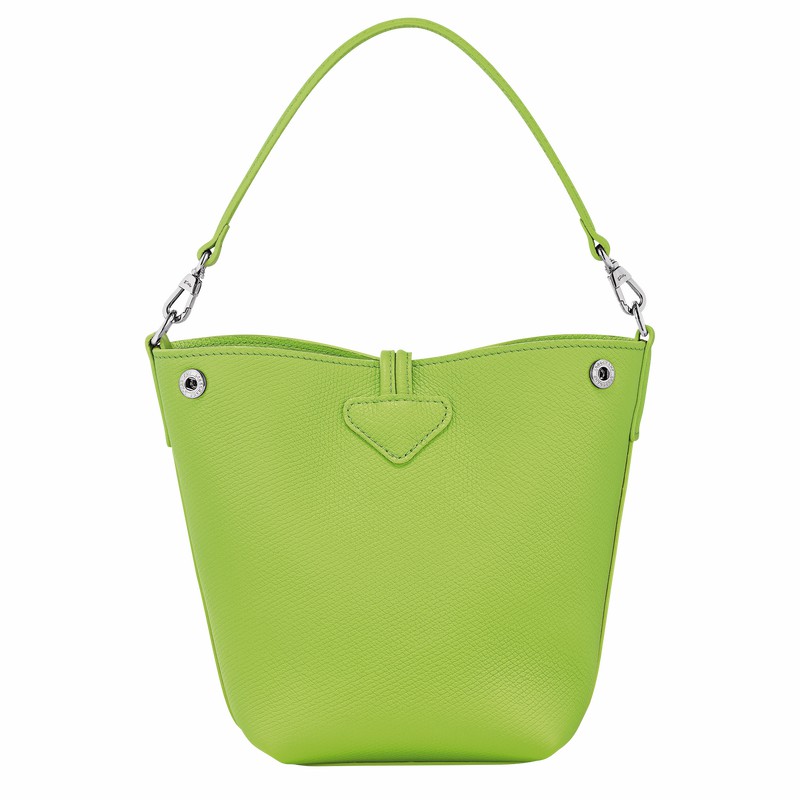 Longchamp Le Roseau XS Buckettas Dames Groen Belgium | 10279HFP355