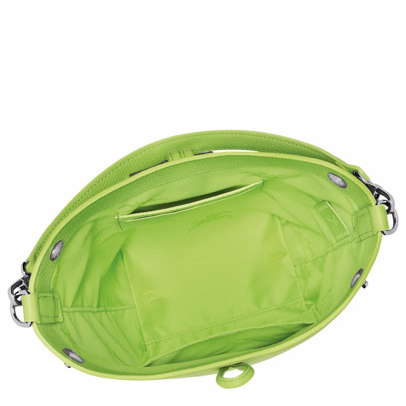 Longchamp Le Roseau XS Buckettas Dames Groen Belgium | 10279HFP355