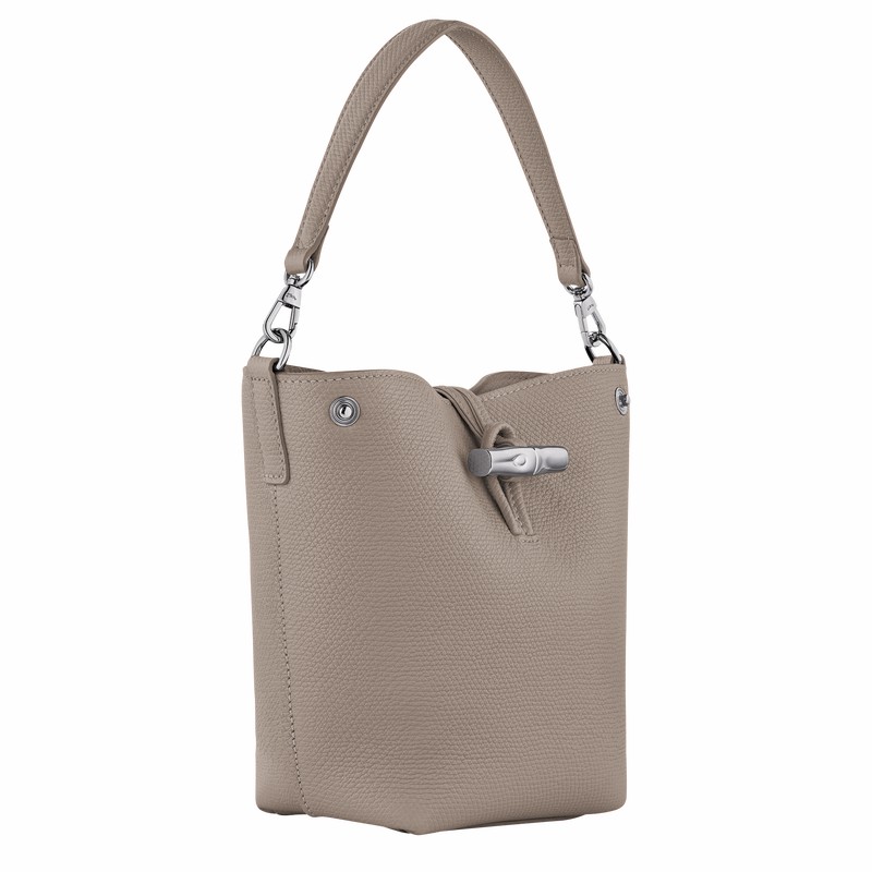 Longchamp Le Roseau XS Buckettas Dames Grijs Belgium | 10279HFP266