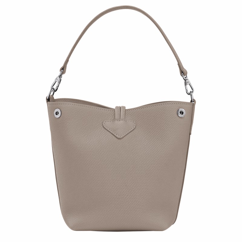 Longchamp Le Roseau XS Buckettas Dames Grijs Belgium | 10279HFP266