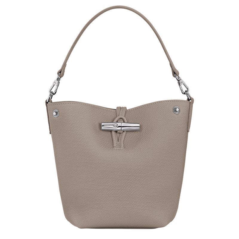 Longchamp Le Roseau XS Buckettas Dames Grijs Belgium | 10279HFP266