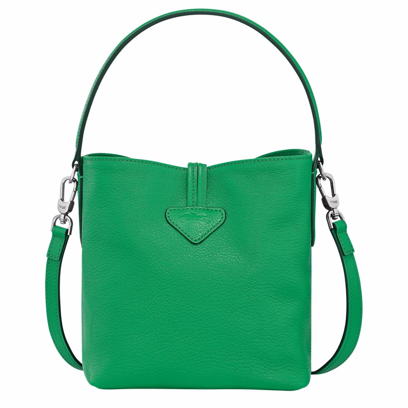 Longchamp Le Roseau XS Buckettas Dames Groen Belgium | 10159HEC129