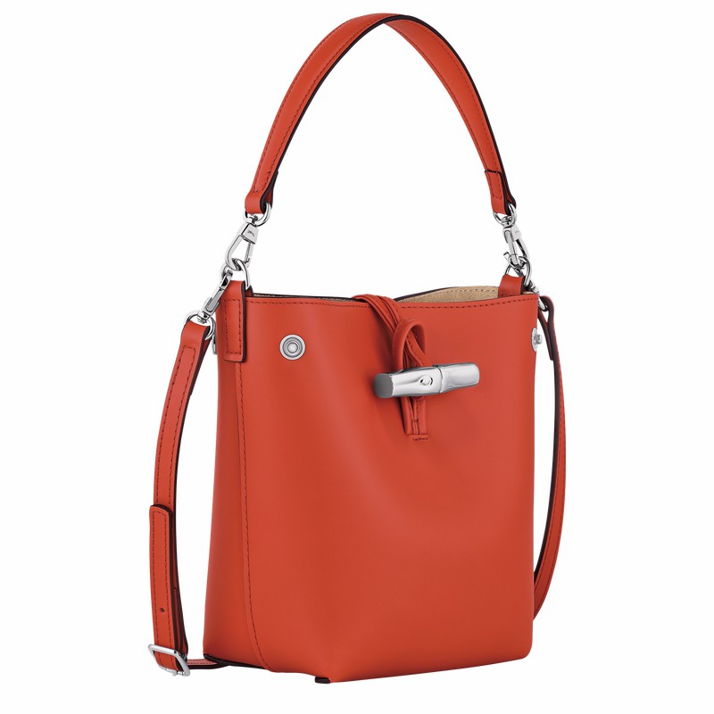 Longchamp Le Roseau XS Buckettas Dames Oranje Belgium | 10229HCL685