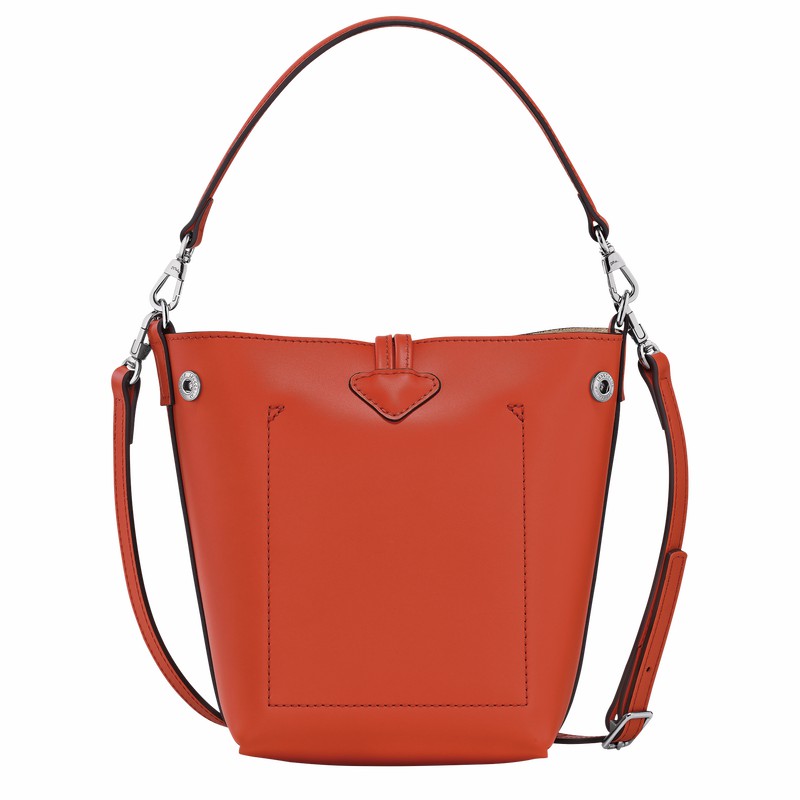 Longchamp Le Roseau XS Buckettas Dames Oranje Belgium | 10229HCL685