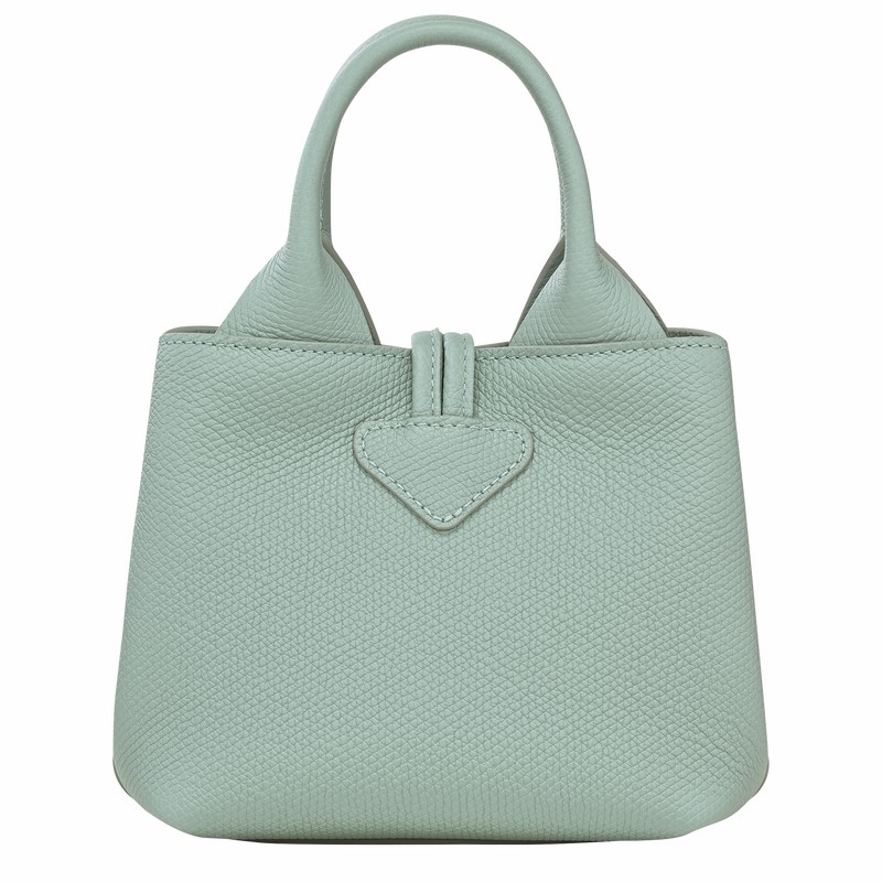 Longchamp Le Roseau XS Handtas Dames Celadon Belgium | 10278HFP282