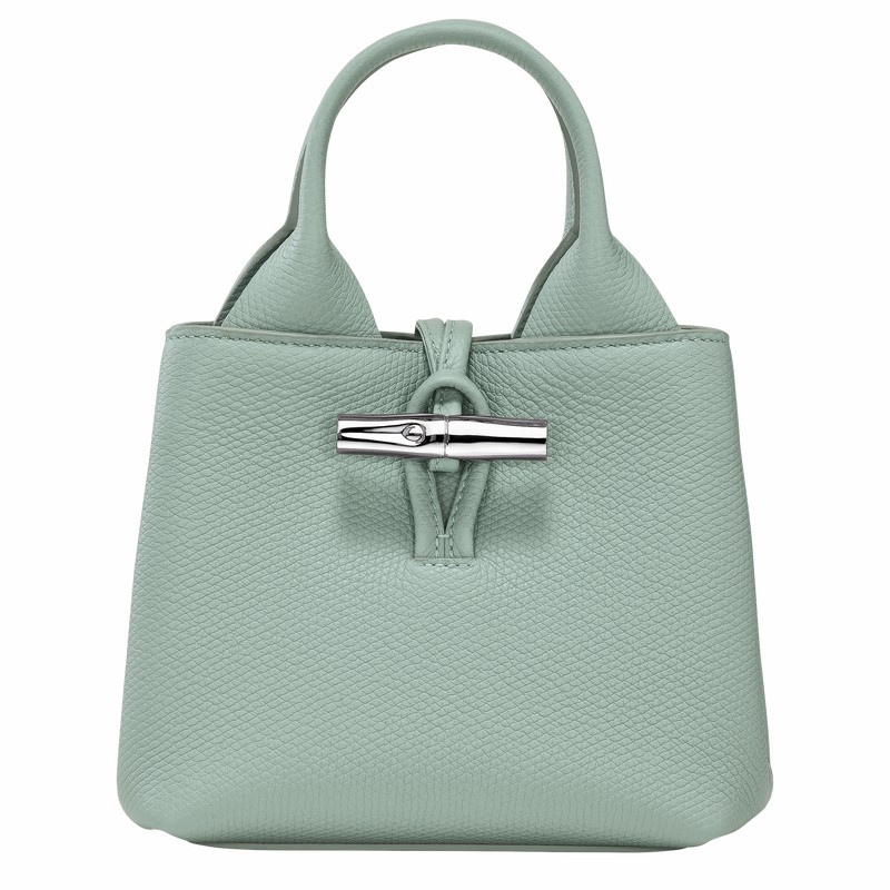 Longchamp Le Roseau XS Handtas Dames Celadon Belgium | 10278HFP282