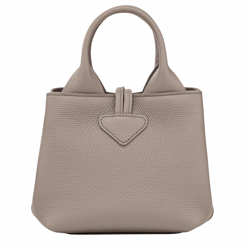 Longchamp Le Roseau XS Handtas Dames Grijs Belgium | 10278HFP266