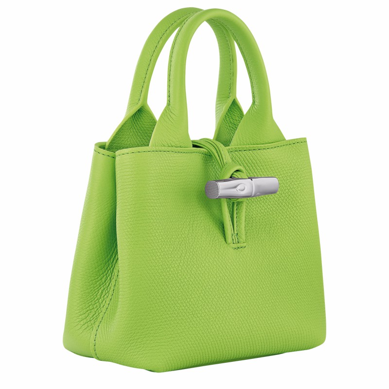 Longchamp Le Roseau XS Handtas Dames Groen Belgium | 10278HFP355