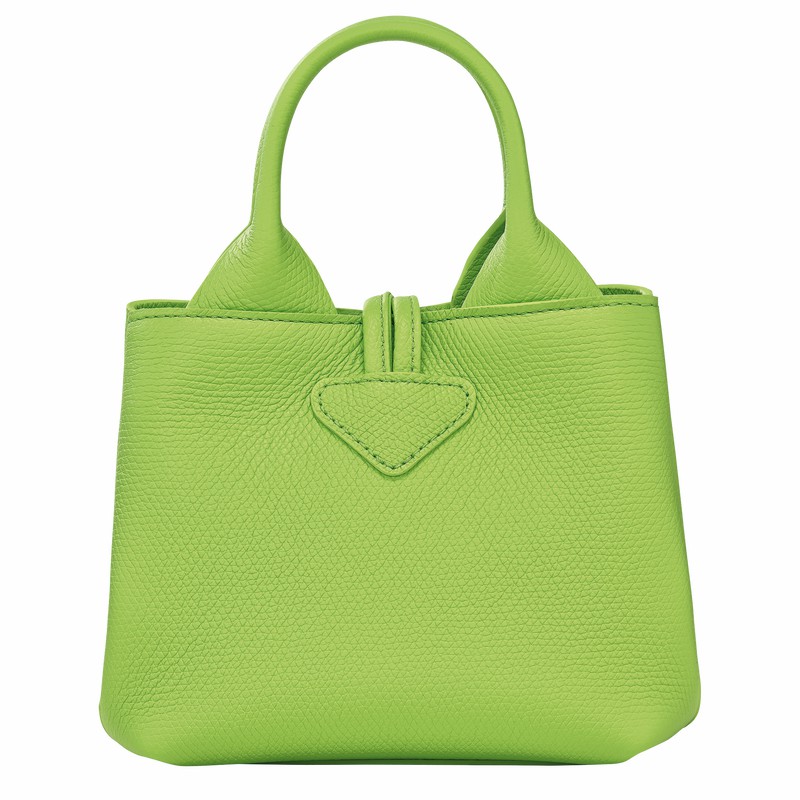 Longchamp Le Roseau XS Handtas Dames Groen Belgium | 10278HFP355